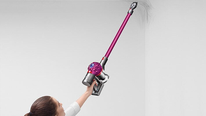 Dyson V7 Motorhead Fucsia, Nichel Senza sacchetto