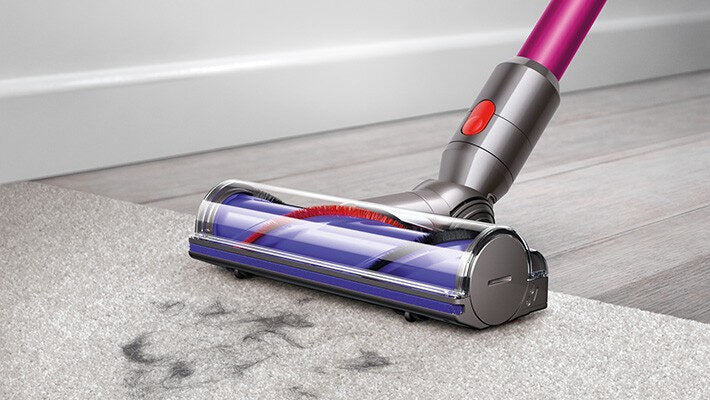 Dyson V7 Motorhead Fucsia, Nichel Senza sacchetto