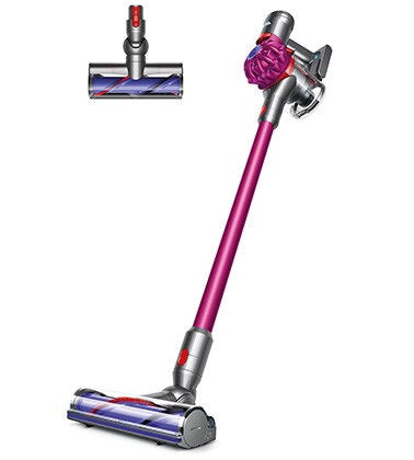 Dyson V7 Motorhead Fucsia, Nichel Senza sacchetto
