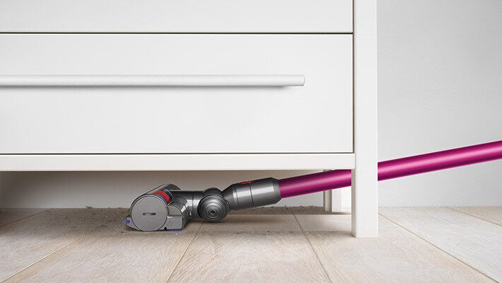 Dyson V7 Motorhead Fucsia, Nichel Senza sacchetto