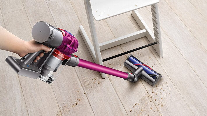 Dyson V7 Motorhead Fucsia, Nichel Senza sacchetto