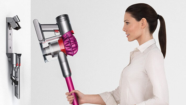 Dyson V7 Motorhead Fucsia, Nichel Senza sacchetto