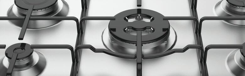 Hotpoint PCN 752 T/IX/HAR piano cottura Acciaio inossidabile Da incasso 75 cm Gas 5 Fornello(i)