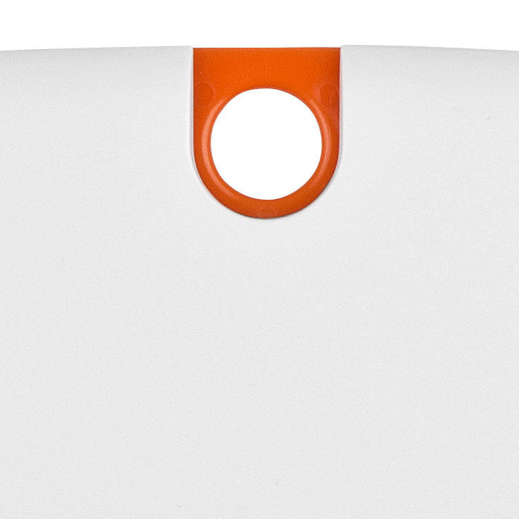 Girmi PS02 Arancione, Bianco Superficie piana Rotondo Bilancia da cucina elettronica