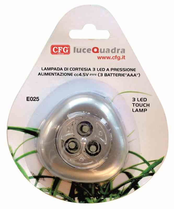 CFG DISCO LED illuminazione d'orientamento Grigio Bianco