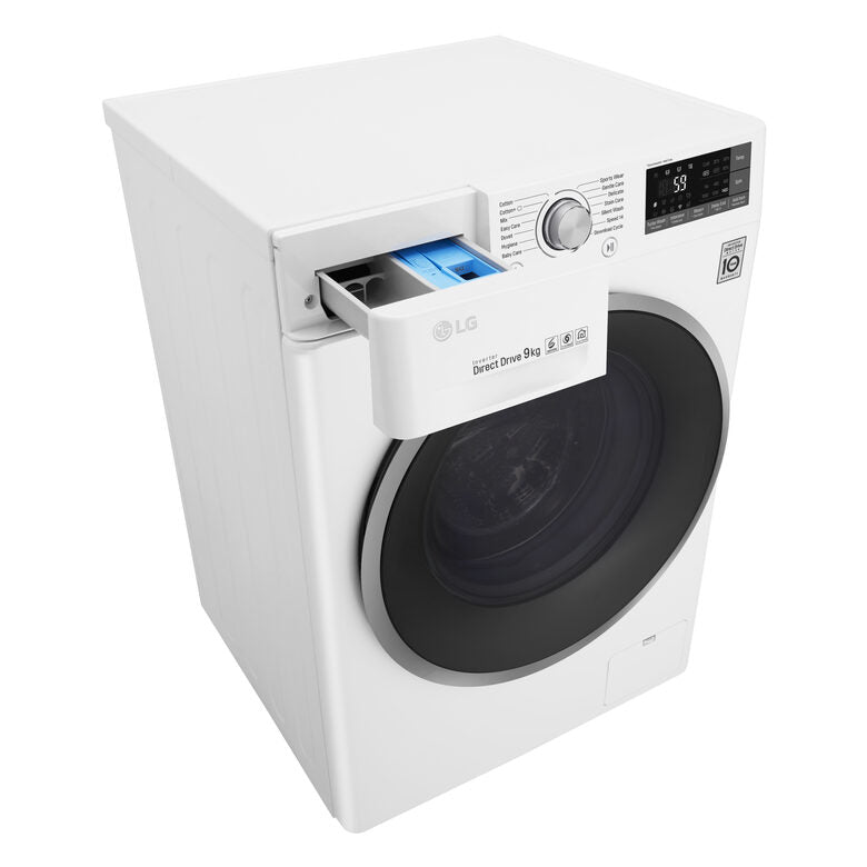 LG F4J7VN1W lavatrice Caricamento frontale 9 kg 1400 Giri/min Bianco
