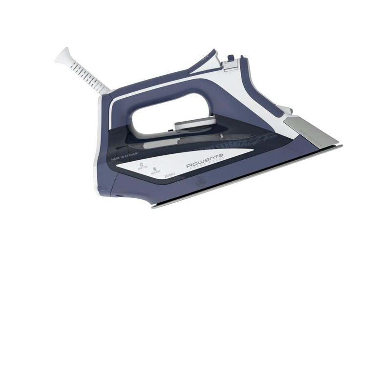 Rowenta DW5210 Ferro da stiro a secco e a vapore Acciaio inossidabile 2600 W Blu, Bianco