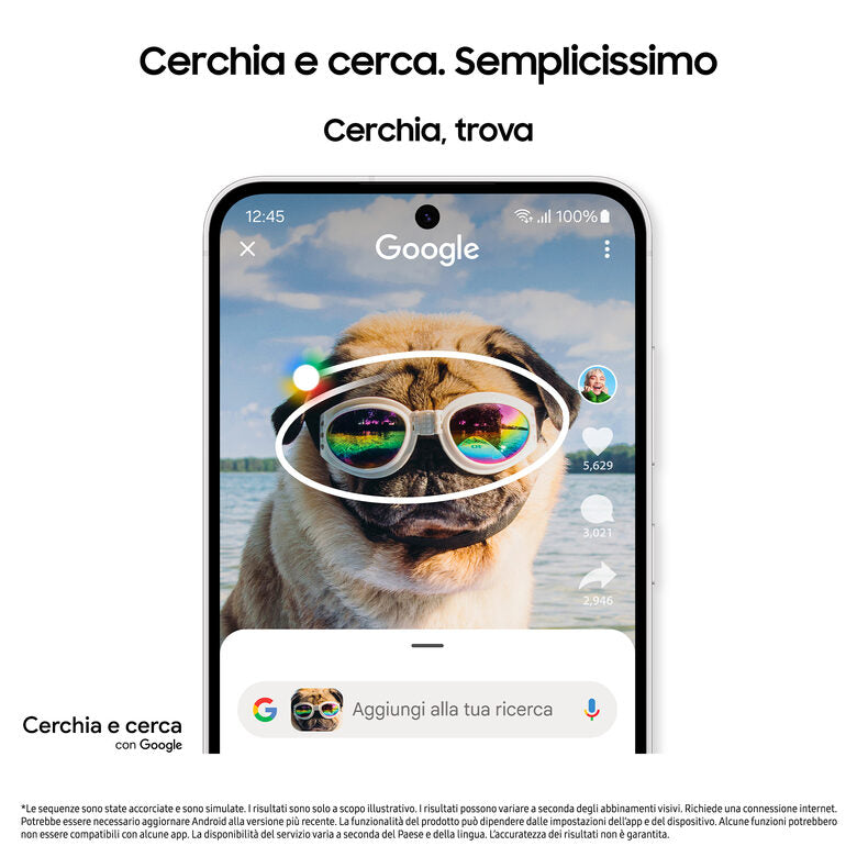 Samsung Galaxy S24 FE  Smartphone AI, 8GB RAM, 128GB, Graphite