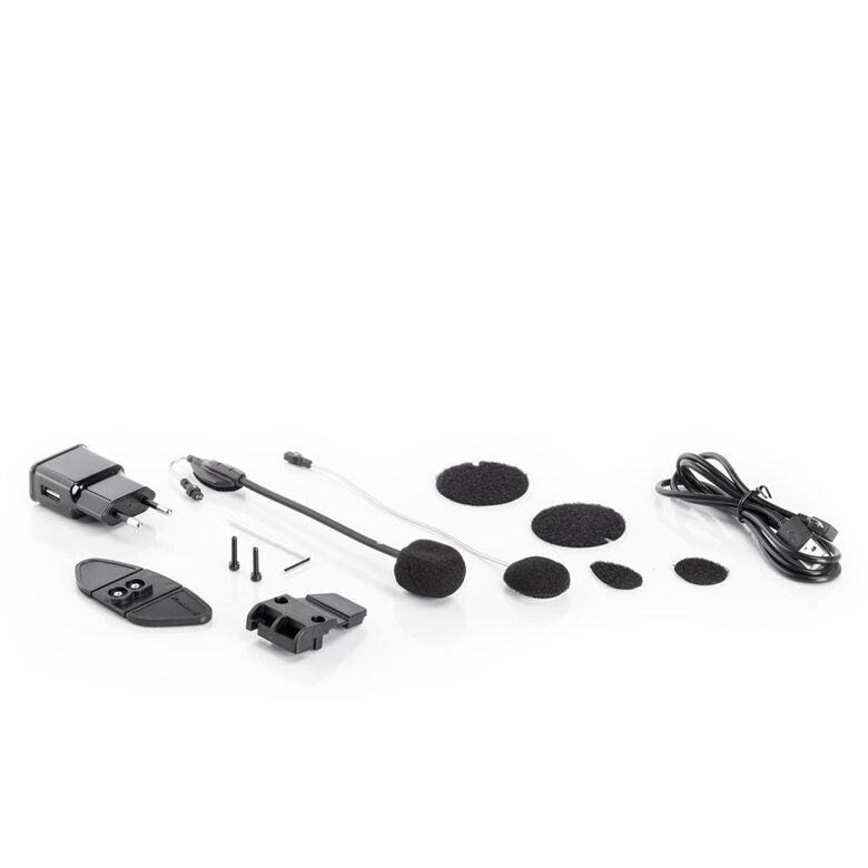 Midland BTX1 Pro Single interfono da moto 300 m Nero