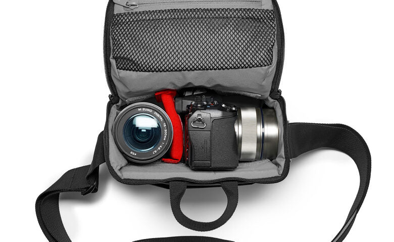 Manfrotto MB NX-SB-IBU-2 custodia per fotocamera Borsa da spalla Blu