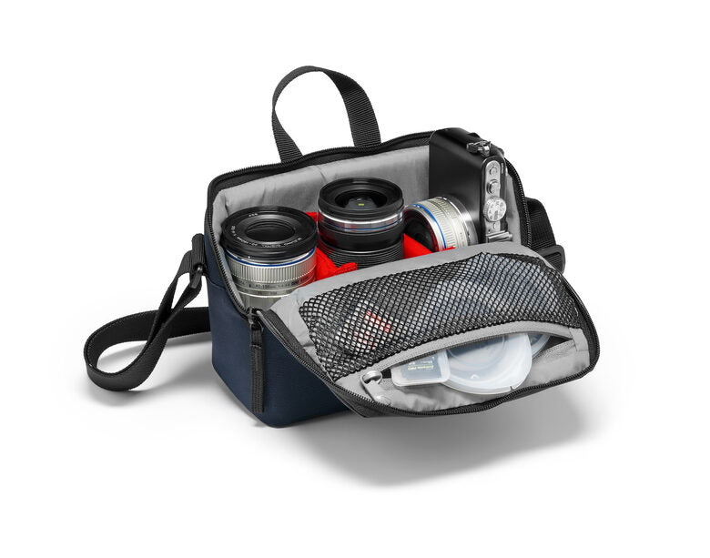 Manfrotto MB NX-SB-IBU-2 custodia per fotocamera Borsa da spalla Blu