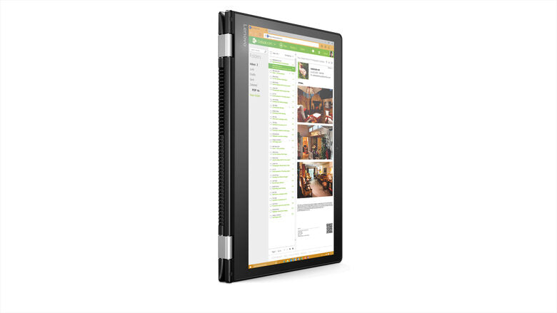 Lenovo Yoga 510 Ibrido (2 in 1) 35,6 cm (14") Touch screen HD 7th Generation AMD A9-Series APUs 4 GB DDR4-SDRAM 1000 GB HDD Wi-Fi 5 (802.11ac) Windows 10 Home Nero