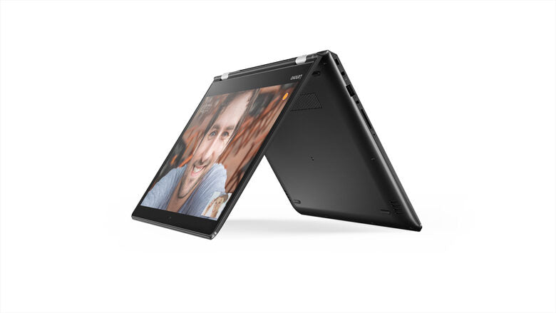 Lenovo Yoga 510 Ibrido (2 in 1) 35,6 cm (14") Touch screen HD 7th Generation AMD A9-Series APUs 4 GB DDR4-SDRAM 1000 GB HDD Wi-Fi 5 (802.11ac) Windows 10 Home Nero