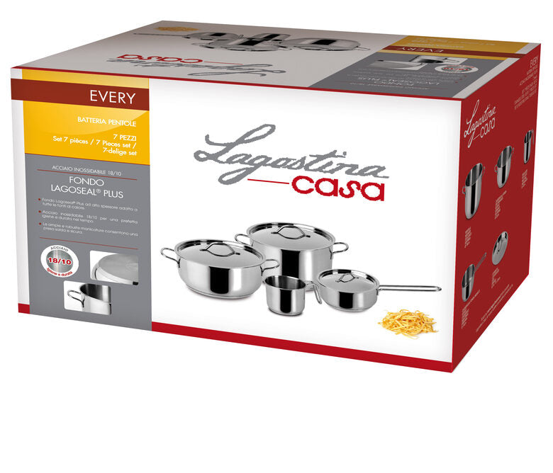 Lagostina Batteria Every 7pz