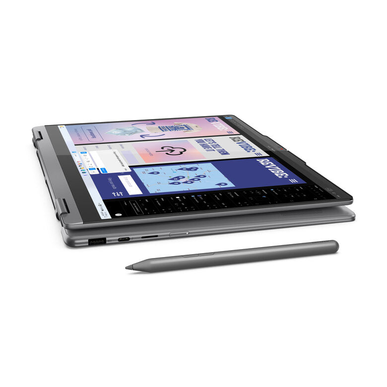 Lenovo Yoga 7 2-in-1 14ILL10 Copilot+ PC Intel Core Ultra 5 226V Ibrido (2 in 1) 35,6 cm (14") Touch screen WUXGA 16 GB 512 GB SSD Wi-Fi 7 (802.11be) Windows 11 Home Italiano Grigio