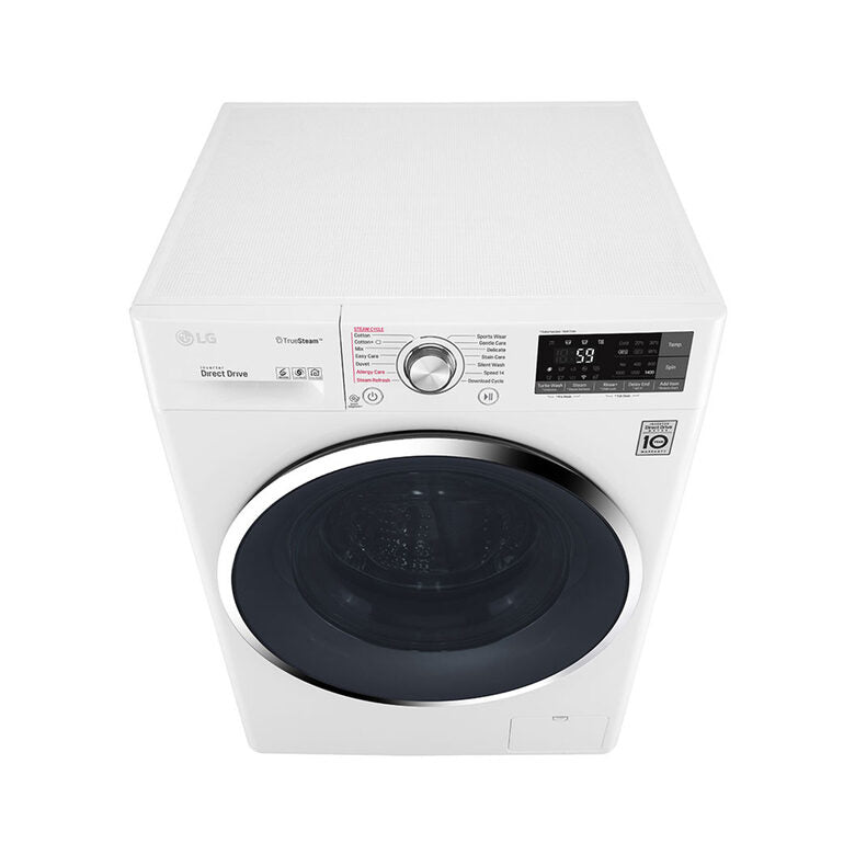 LG F4J8VS2W lavatrice Caricamento frontale 9 kg 1400 Giri/min Bianco