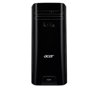 Acer Aspire TC-281 DDR4-SDRAM A10-9700 7th Generation AMD A10-Series APUs 12 GB 1000 GB HDD Windows 10 Home PC Nero