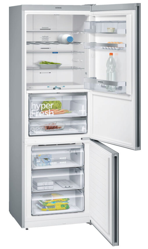 Siemens iQ700 KG49FSB30 frigorifero con congelatore Libera installazione 413 L Nero