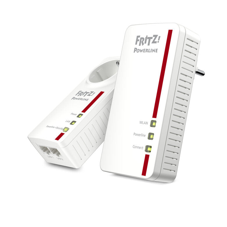 FRITZ! Powerline 1260E WLAN Set 1200 Mbit/s Collegamento ethernet LAN Wi-Fi Bianco 2 pz