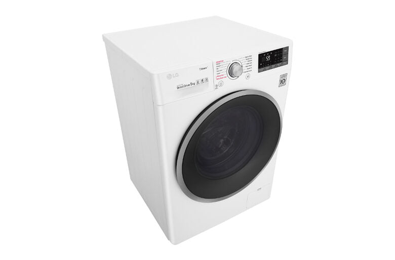 LG F4J7VY1W lavatrice Caricamento frontale 9 kg 1400 Giri/min Bianco