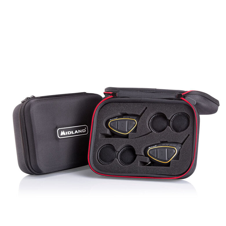 Midland BTX1 PRO Twin interfono da moto 300 m Nero
