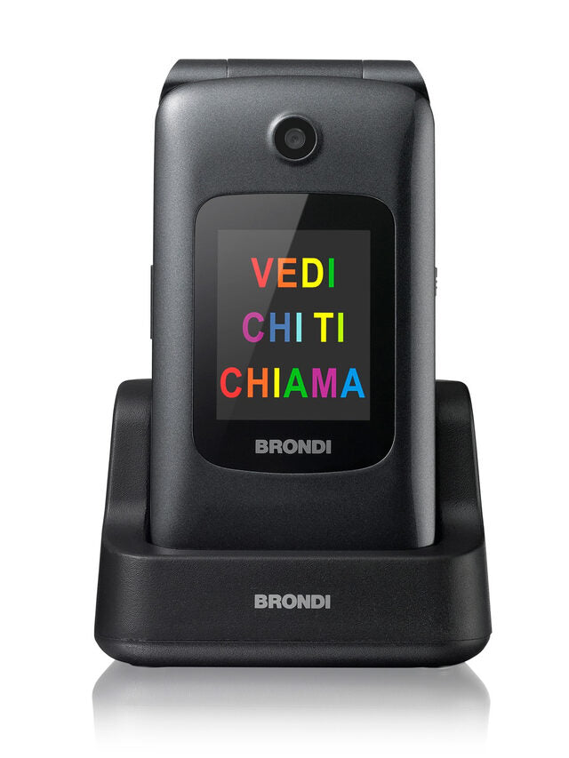 Brondi Amico Grande 2 LCD 6,1 cm (2.4") Titanio Telefono cellulare basico