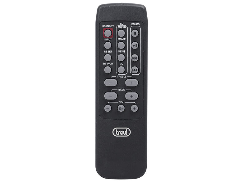 Trevi AVX 590 BT 2-vie Nero, Legno Con cavo e senza cavo 120 W