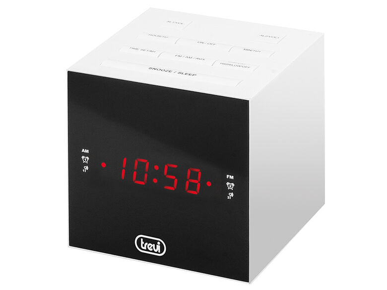 Trevi RC 855 C Orologio Digitale Bianco