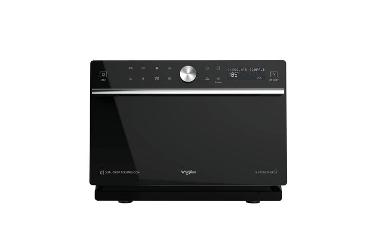 Whirlpool MWP 3391 SB Superficie piana Microonde combinato 33 L 1000 W Nero, Argento
