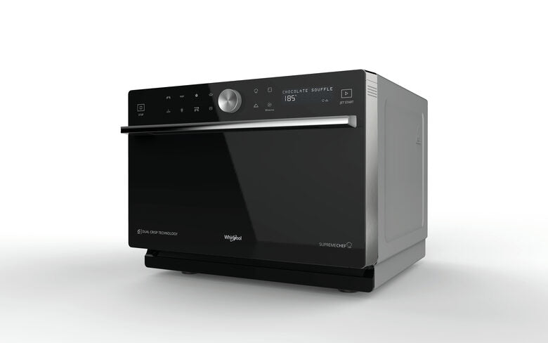 Whirlpool MWP 3391 SB Superficie piana Microonde combinato 33 L 1000 W Nero, Argento