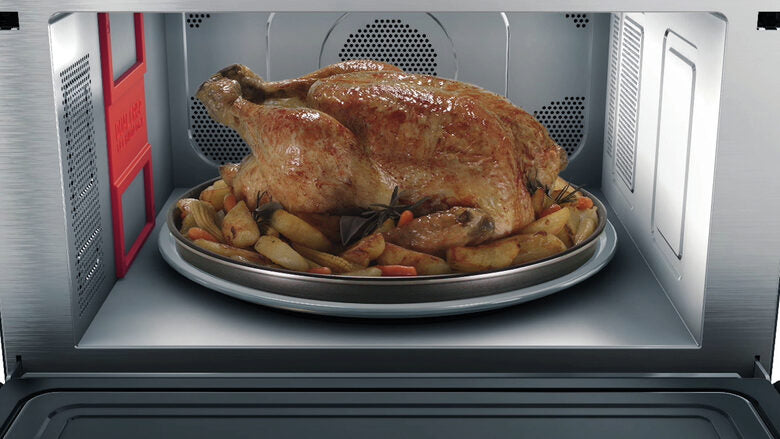 Whirlpool MWP 3391 SX Superficie piana Microonde combinato 33 L 1000 W Nero, Acciaio inossidabile