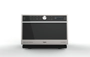 Whirlpool MWP 3391 SX Superficie piana Microonde combinato 33 L 1000 W Nero, Acciaio inossidabile