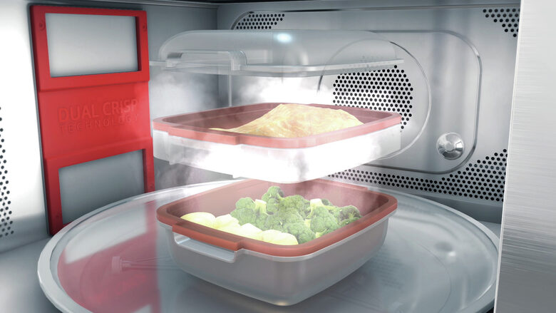 Whirlpool MWP 3391 SX Superficie piana Microonde combinato 33 L 1000 W Nero, Acciaio inossidabile