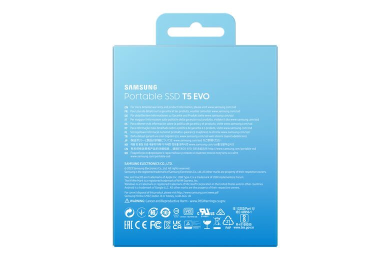Samsung Portable SSD T5 EVO USB 3.2 4TB