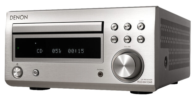 Denon RCD-M41DAB 2.0 canali Argento