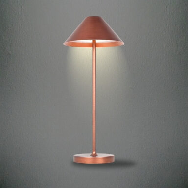 Kon.El.Co. Liberty lampada da tavolo 3 W Rame