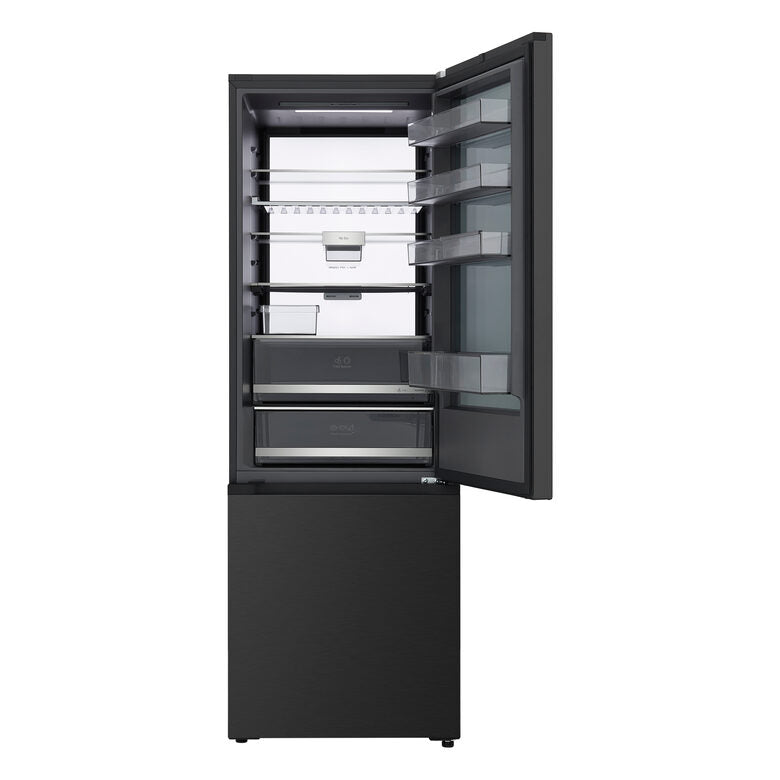 LG GBGW92GCEV Frigorifero combinato 70 cm InstaView Classe C Essence Black Steel