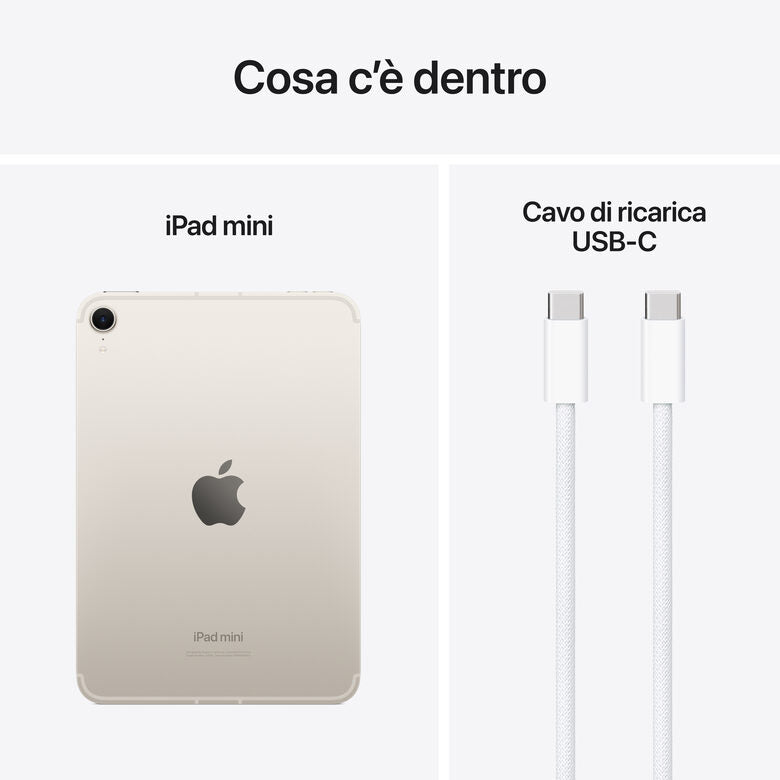 Apple iPad mini Wi-Fi + Cellular 128GB - Galassia