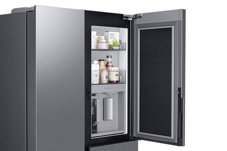 Samsung RH69CG895DS9 Frigorifero Side By Side con Beverage Center™ 645L Dispenser acqua allaccio idrico Wifi 634 L Classe D, Inox