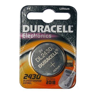 Duracell DL2430 batteria per uso domestico Batteria monouso Litio