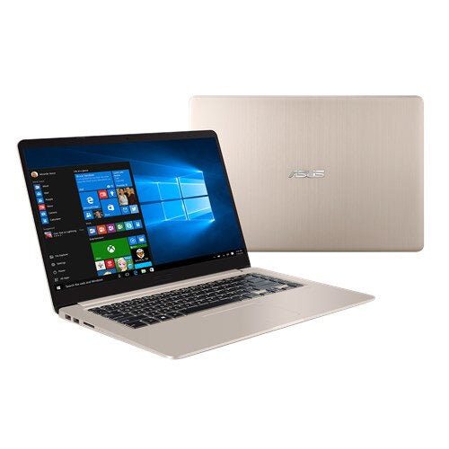 ASUS VivoBook S15 S510UQ-BQ495T Computer portatile 39,6 cm (15.6") Full HD Intel® Core™ i7 di ottava generazione 8 GB DDR4-SDRAM 256 GB SSD NVIDIA® GeForce® 940MX Windows 10 Home Nero, Oro