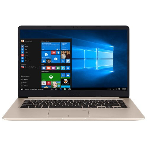 ASUS VivoBook S15 S510UQ-BQ495T Computer portatile 39,6 cm (15.6") Full HD Intel® Core™ i7 di ottava generazione 8 GB DDR4-SDRAM 256 GB SSD NVIDIA® GeForce® 940MX Windows 10 Home Nero, Oro