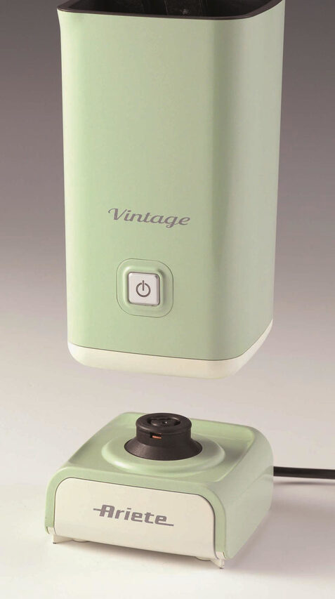 Ariete ARI-2878-GR Montalatte Schiumatore per Latte Automatico Verde