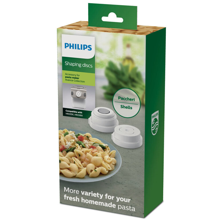 Philips Avance Collection Trafile conchiglie e paccheri per Pasta Maker