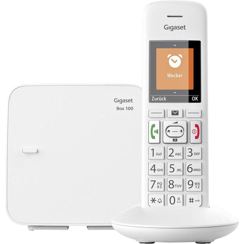 Gigaset E370 Telefono DECT Identificatore di chiamata Bianco