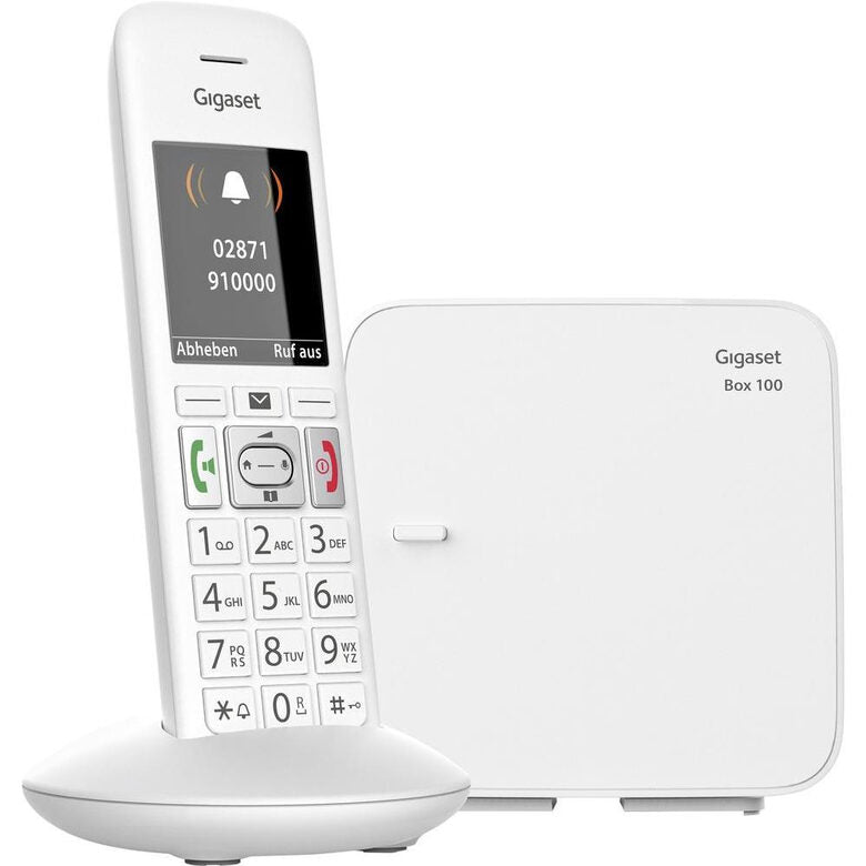 Gigaset E370 Telefono DECT Identificatore di chiamata Bianco