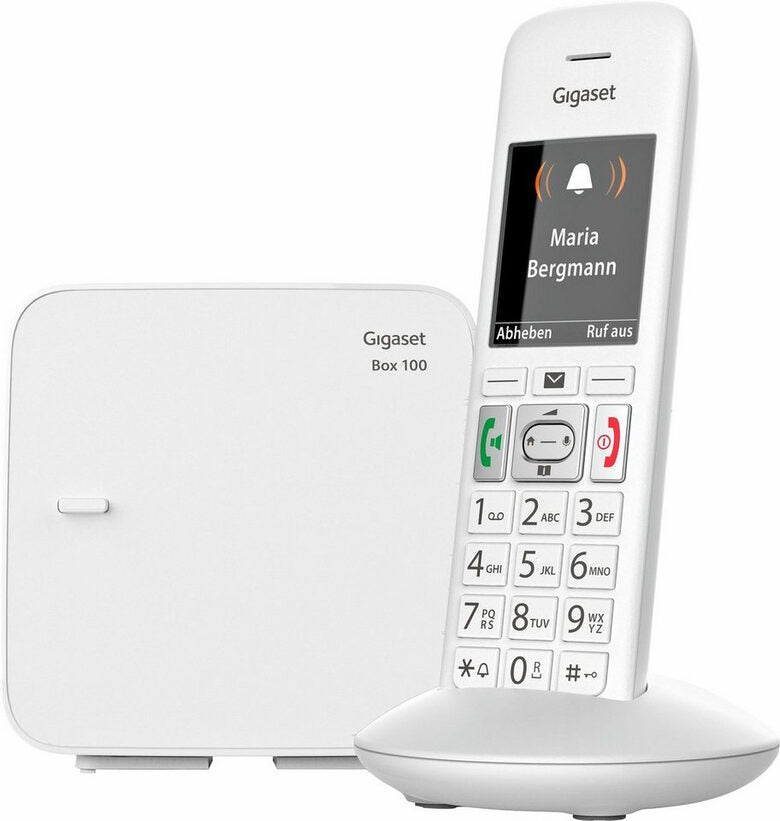 Gigaset E370 Telefono DECT Identificatore di chiamata Bianco
