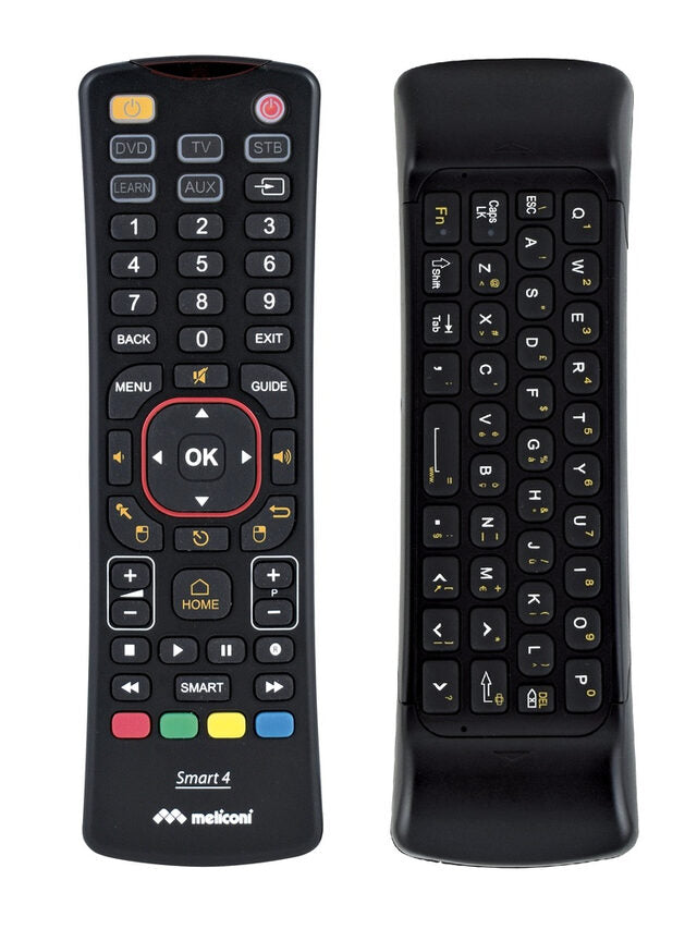 Meliconi Smart 4 telecomando RF Wireless TV, Sintonizzatore TV Pulsanti