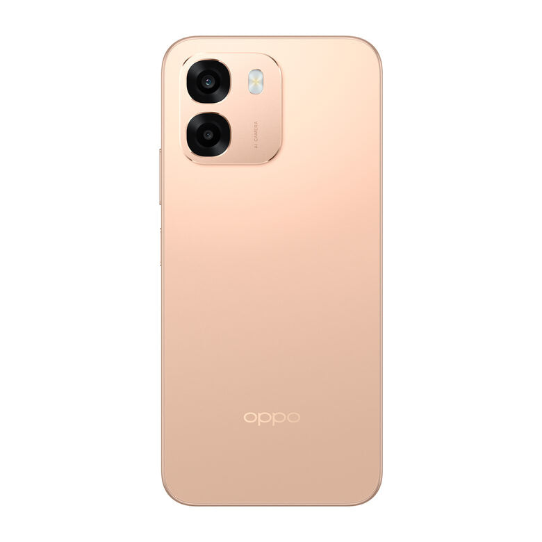 OPPO A6 5G AI Smartphone, doppia fotocamera 50MP+2, Selfie 8MP, Display 6.75” 120HZ IPS HD+, 6550mAh, RAM 6GB(Esp2GB/4GB/6GB)+ROM 256GB [Versione Italia], Aurora Gold