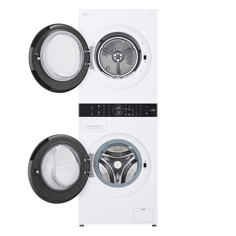 LG WashTower WT1210WWF Colonna Bucato 12/10kg AI DD, Classe A, Pannello unificato